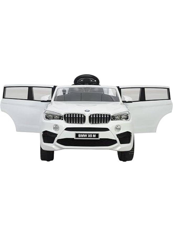 بي إم دبليو سيارة ركوب كهربائية بي ام دبليو X5M للأطفال - أبيض - Image 2